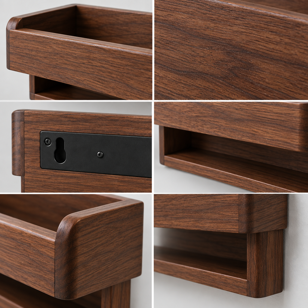 Ravqeli™ Wall-Mounted Entryway Shelf main image 03