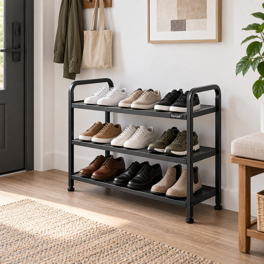Ravqeli™ Multi-Tier Open Shoe Rack main image 05