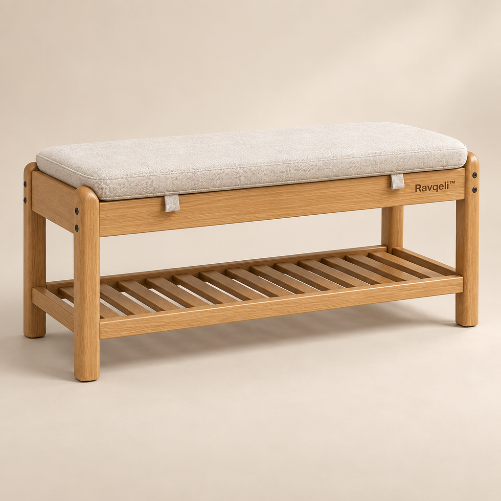 Ravqeli™ Cushioned Shoe Changing Bench hero