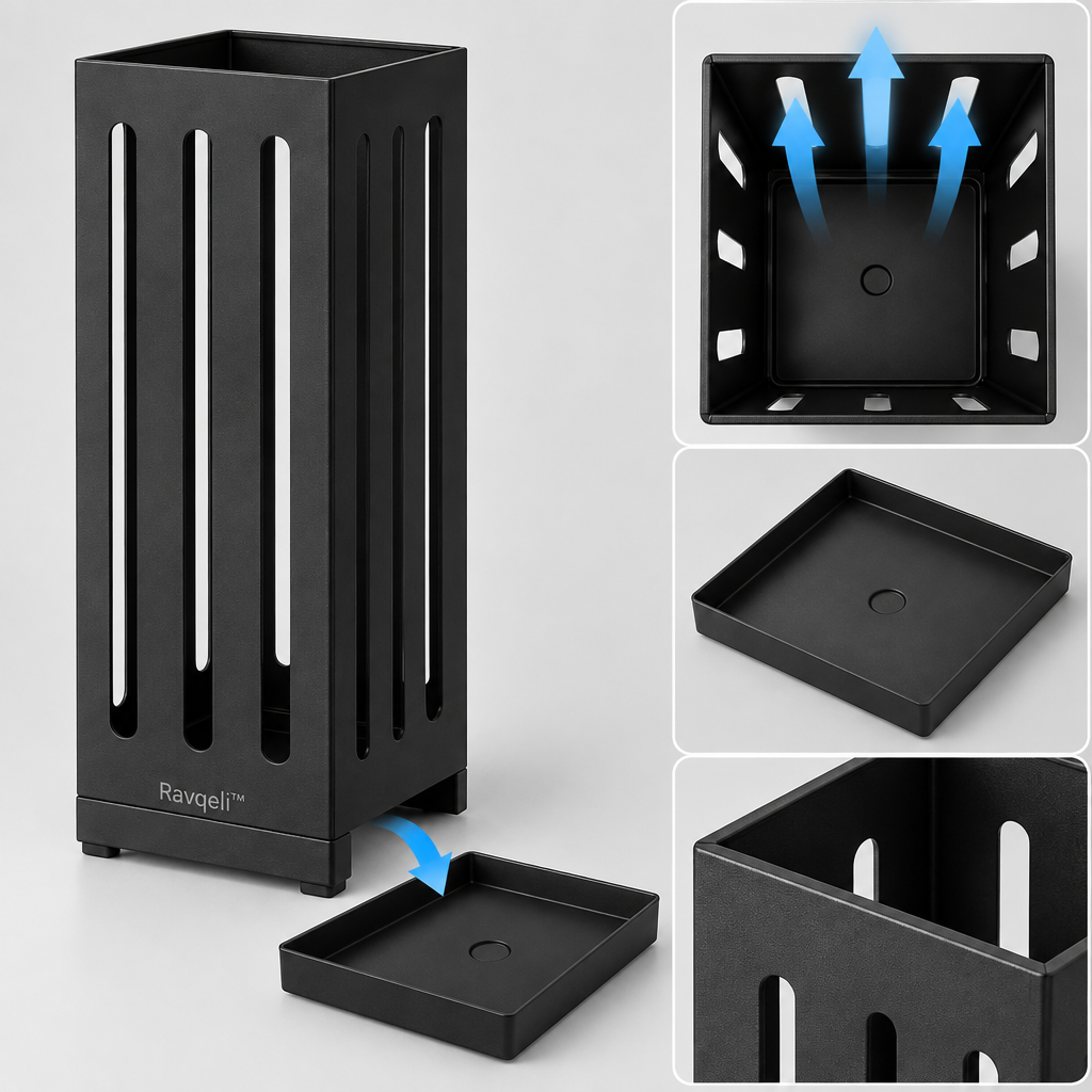 Ravqeli™ Foldable Metal Umbrella Stand main image 03