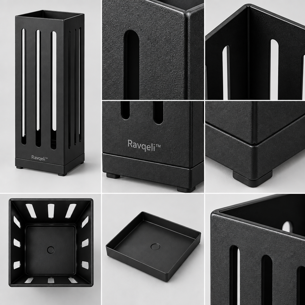 Ravqeli™ Foldable Metal Umbrella Stand main image 06