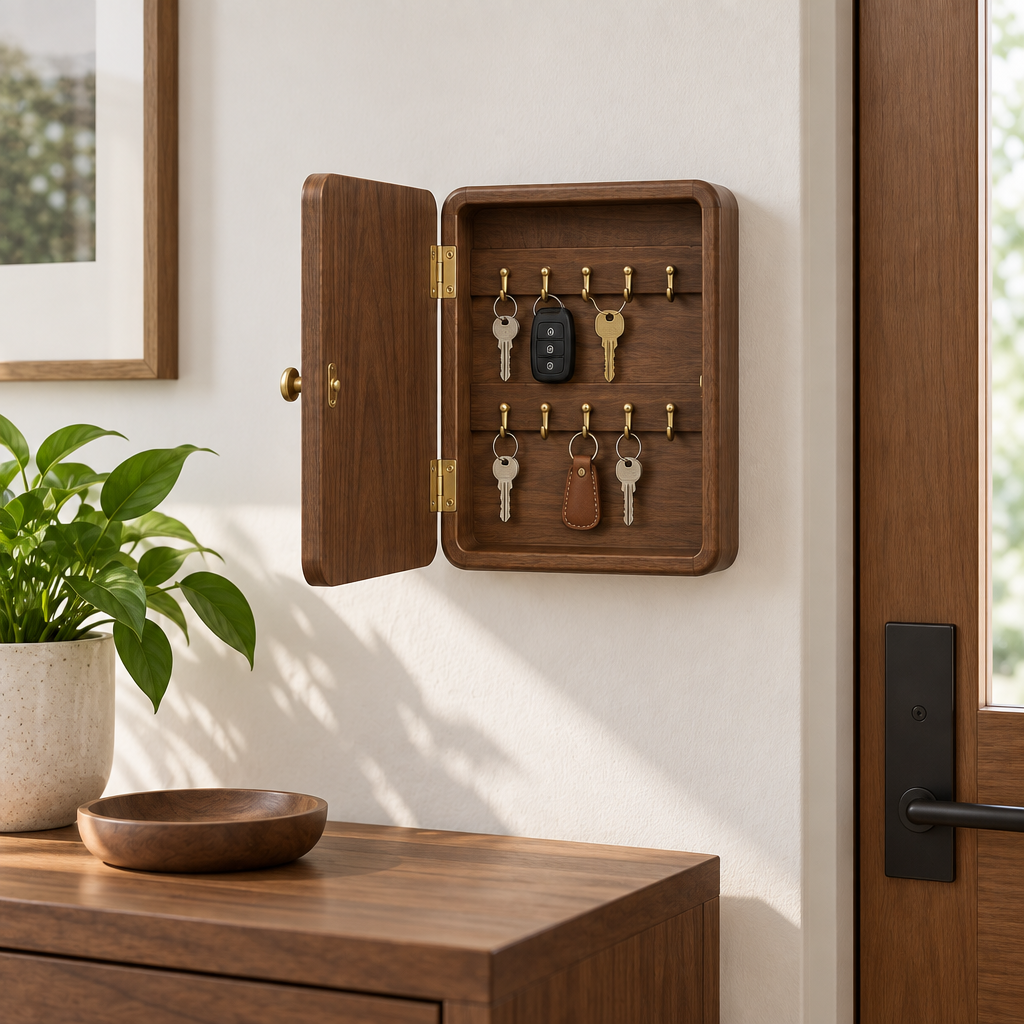 Ravqeli™ Wall-Mounted Key Storage Box main image 05