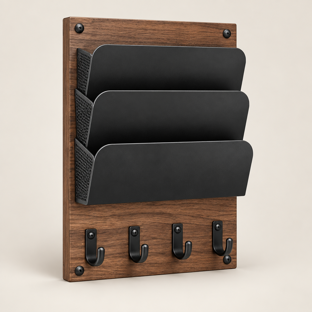 Ravqeli™ Multi-Function Mail Organizer Rack hero