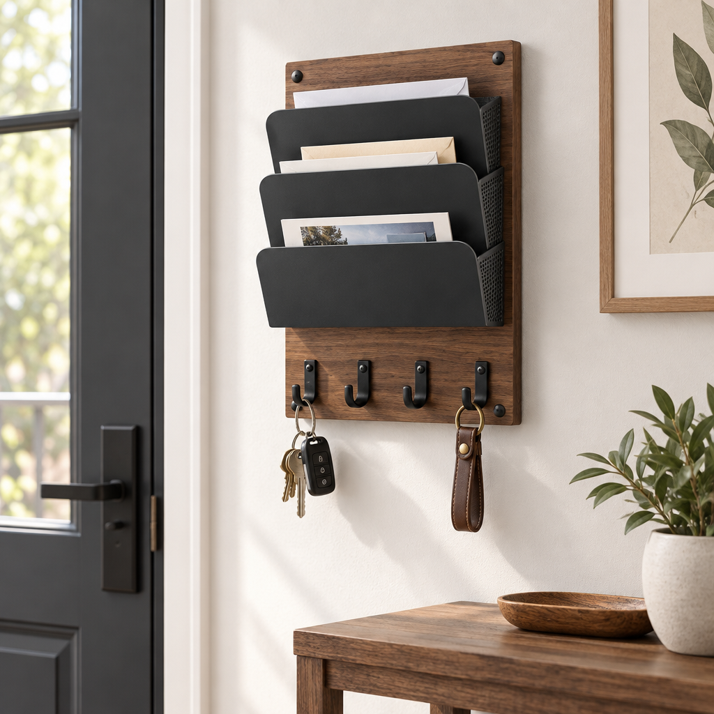 Ravqeli™ Multi-Function Mail Organizer Rack main image 05
