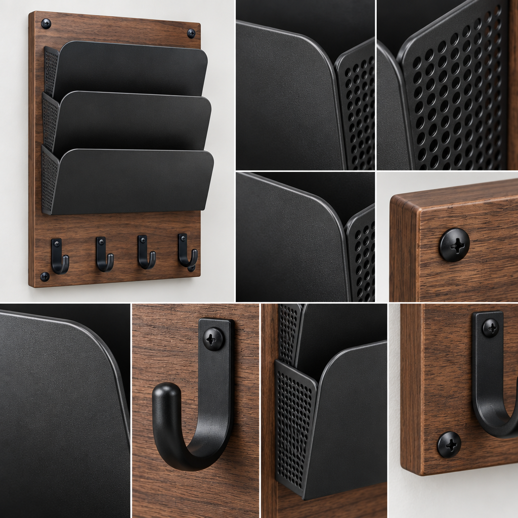 Ravqeli™ Multi-Function Mail Organizer Rack main image 06